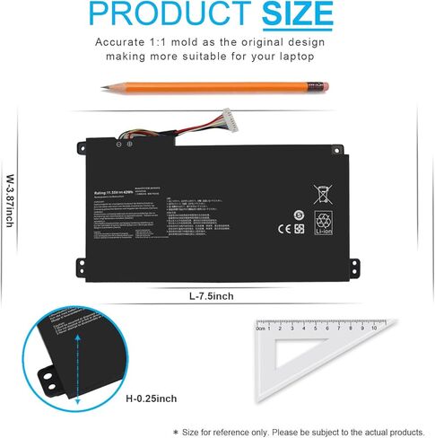 42Wh WDXOR 11.4V Battery for Dell Inspiron 13 7375 7368 7378 5368 5378 5379 P69G 15 7579 7560 7570 7569 7573 5570 5567 5565 5568 5578 5579 5575 17 5765 5767 5770 5775 P58F P66F P75F 3CRH3 FC92N CYMGM in Saudi Arabia