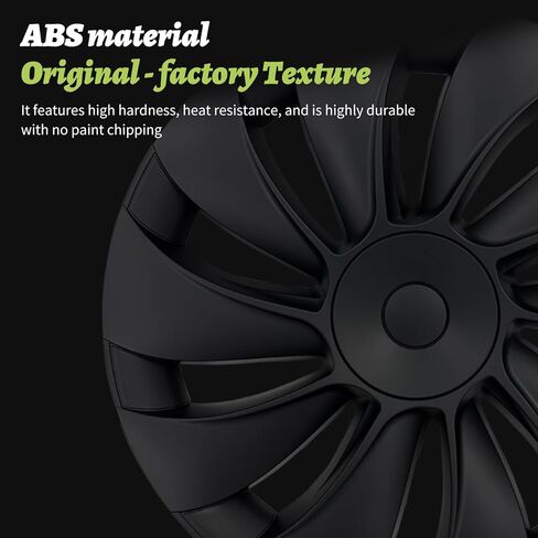 for Tesla Wheel Cover 19 inch Hubcaps Set of 4 Silver Black Juniper for Tesla Wheel Cover Model Y 2025 4PCS Replacement Hub Cap Decoration (for Juniper Knife SliverBlack, 19 inch) in Kuwait