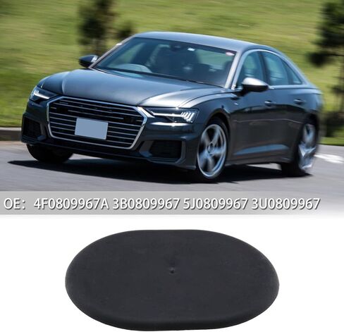 Front Wheel Arch Trim Cover Fender Liner Splash Guard Lid Rubber Front Wheel Fender Liner Cap Compatible with Audi A6 C6 2005-2011 4F0809967A 3B0809967 5J0809967 in Saudi Arabia