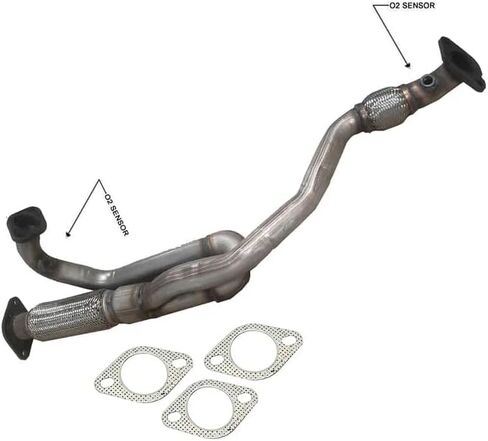 Excel Exhaust - Direct Fit Exhaust Flex Y-Pipe Replacement/Compatible for 2009 2010 2011 2012 2013 2014 2015 2016 2017 Chevrolet Traverse 3.6L - EPA Compliant in Kuwait