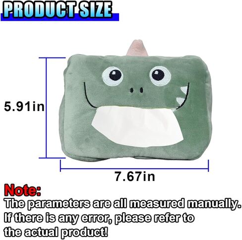 Cute Car Tissue Holder, Cartoon Auto Backseat Large Tissue Box, Car Paper Towel Holder Case, Universal Vehicle Napkin Organization Accessories Fit for Cars (Pig) in Saudi Arabia