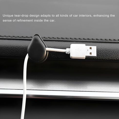 4PCS Car Mini Hooks, Self-Adhesive Backseat Hanger Multifunctional Vehicle Hanging Holder, Dashboard Storage Hook Interior Hanging Organizer for Key USB Cable Earphone (Strawberry) in Saudi Arabia