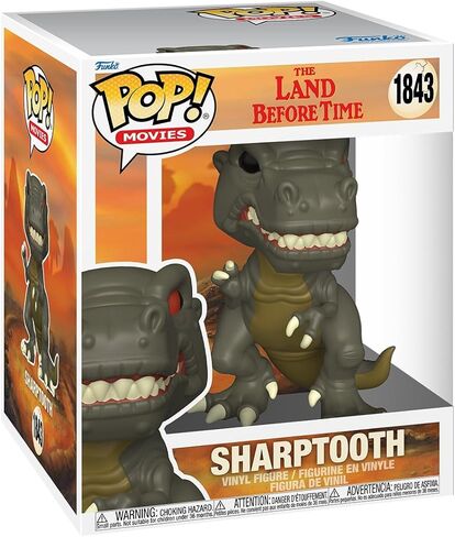 Funko Pop! Super: The Land Before Time - Sharptooth - Collectable Vinyl Figure - Gift Idea - Official Merchandise - Toys for Kids & Adults - Movie Fans - Model Figure for Collectors and Display in Saudi Arabia