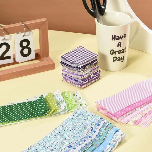 40-Pcs Jelly Rolls for Quilting, Precut Fabric Strips, Cotton Quilting Material, 6 Style Options for Sewing in Saudi Arabia