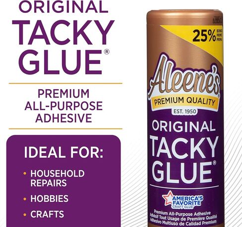 Aleene's Orignial Tacky Glue for Crafts in Always Ready Bottle, Nontoxic, Dries Clear, 5 fl oz in Saudi Arabia