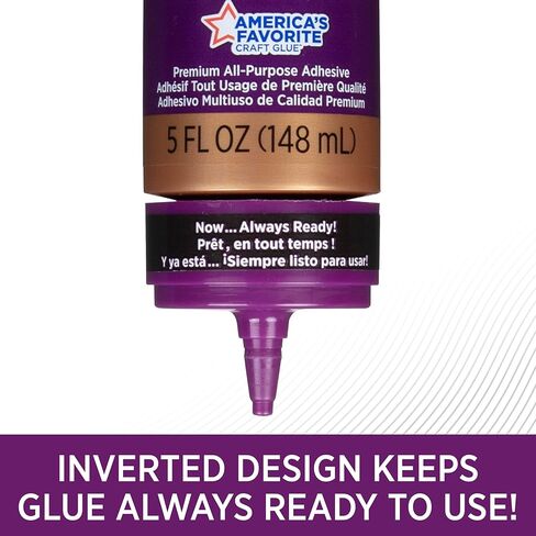 Aleene's Orignial Tacky Glue for Crafts in Always Ready Bottle, Nontoxic, Dries Clear, 5 fl oz in Saudi Arabia