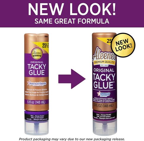 Aleene's Orignial Tacky Glue for Crafts in Always Ready Bottle, Nontoxic, Dries Clear, 5 fl oz in Saudi Arabia