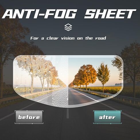 خوذة الوجه الواقية من الضباب ضد الضباب لـ R1 Air - ST1400 - T520 - R330 استبدال خوذة اختيارية (شفاف) in Kuwait