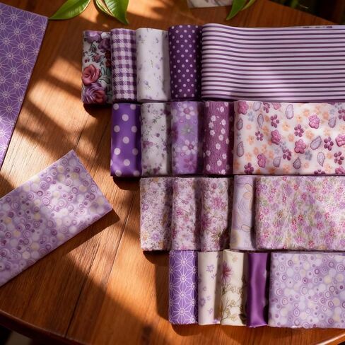 40-Pcs Jelly Rolls for Quilting, Precut Fabric Strips, Cotton Quilting Material, 6 Style Options for Sewing in Saudi Arabia