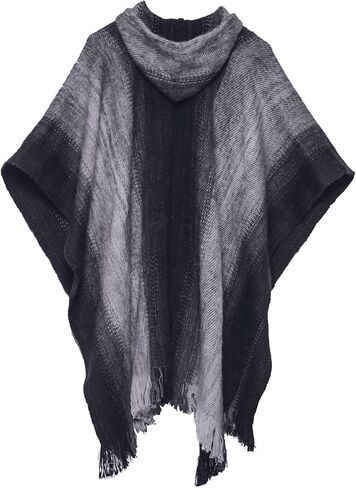 معطف ألبكة بغطاء رأس - أبيض مع خطوط وشراشيب من جامبا in Kuwait