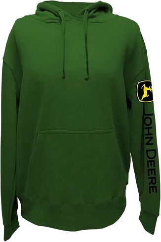 John Deere Men's Fleece Hood T-shirt Sleeve Print-Logo in Kuwait