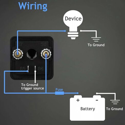 4 عبوات 12 فولت تيار مستمر 120 أمبير SPST مفتاح مرحل التشغيل، شديد التحمل 4 أطراف متواصلة، متوافق مع شاحنة القوارب البحرية in Kuwait