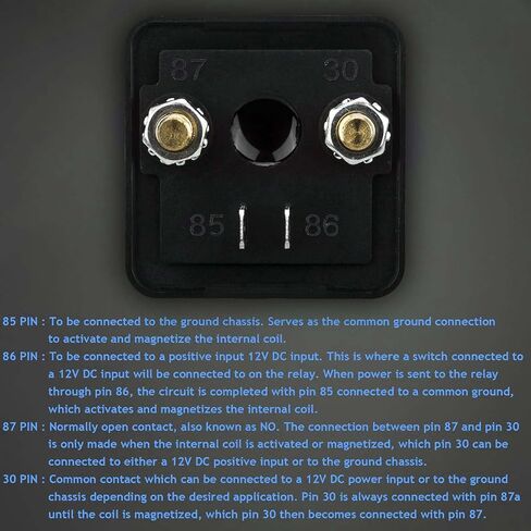 4 عبوات 12 فولت تيار مستمر 120 أمبير SPST مفتاح مرحل التشغيل، شديد التحمل 4 أطراف متواصلة، متوافق مع شاحنة القوارب البحرية in Kuwait