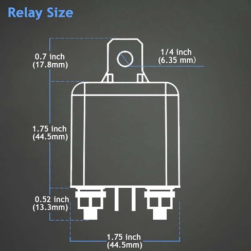 4 عبوات 12 فولت تيار مستمر 120 أمبير SPST مفتاح مرحل التشغيل، شديد التحمل 4 أطراف متواصلة، متوافق مع شاحنة القوارب البحرية in Kuwait