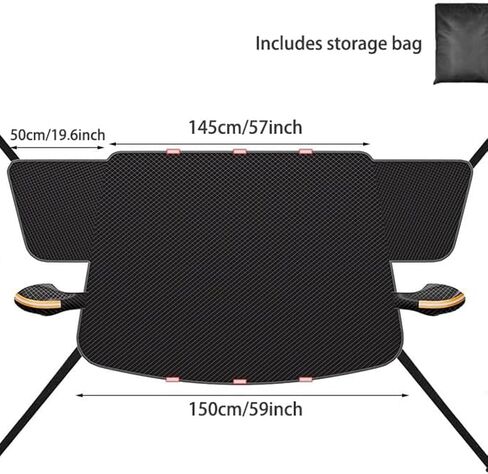 Windshield Snow Cover for BMW 3 Series 320 325 328 330, Windproof Winter Frost Guard Windshield Protector Windshield Cover for Ice and Snow,B in Saudi Arabia