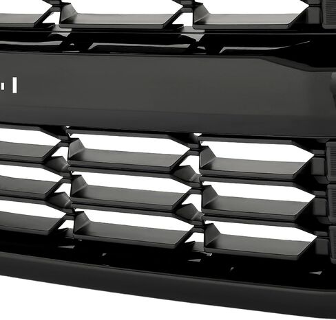 مجموعة الشبكة الأمامية متوافقة مع 2016-2019 تشيفي شيفروليه سيلفرادو 1500 بديلة لـ 84134049 بلاستيك الشواية الأمامية (ABS) باللون الأسود in Kuwait