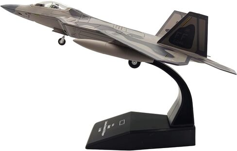 مقياس 1:100 طائرات مصبوبة F-22 طائرة مقاتلة نموذج طائرة مقاتلة هجومية طائرة عسكرية نموذج طائرة جمع الطائرة للهدايا in Saudi Arabia