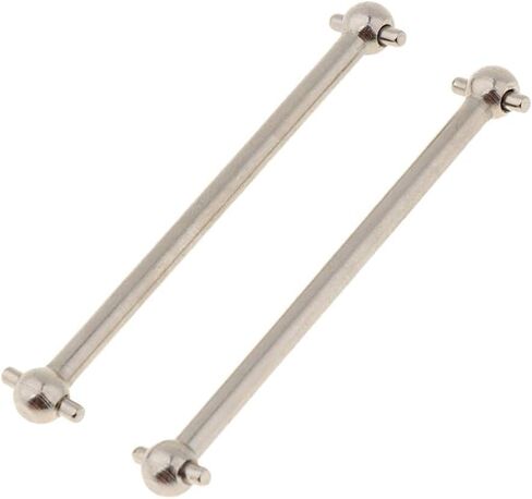 2 Pieces 02003 Bone 61mm CVD Drive Shafts for HSP 94122 1/10 RC in Saudi Arabia