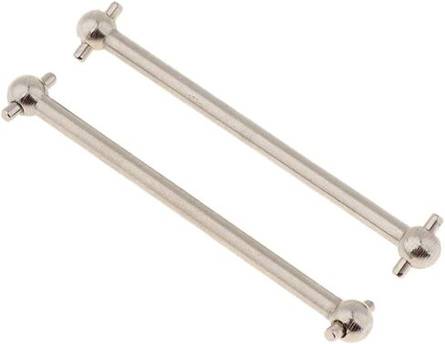 2 Pieces 02003 Bone 61mm CVD Drive Shafts for HSP 94122 1/10 RC in Saudi Arabia