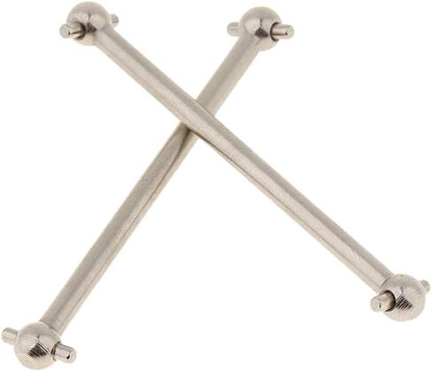 2 Pieces 02003 Bone 61mm CVD Drive Shafts for HSP 94122 1/10 RC in Saudi Arabia