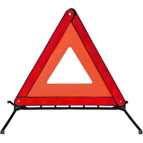 2 PCS Reflective Warning Triangle, Foldable Emergency Warning Frame Triangle with Storage Case, Roadside Hazard Sign Safety Reflector for Auto Breakdown, Car Accessories in Kuwait