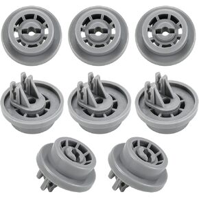 APPLIANCEMATES DD66-00023A Roller Lower Dish Rack for Samsung Dishwasher Dishrack Lower Wheels and Mounting Clip 4-Pack, Replacement Part PS4222532, AP4342187, 2002711 in Saudi Arabia