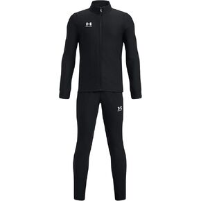 بدلة رياضية للأولاد من Under Armour (الأطفال الصغار/الأطفال الكبار) أسود/أبيض MD (10-12 طفل كبير) in Kuwait