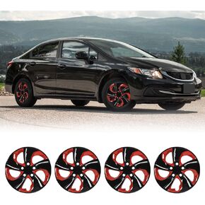 تغطية 16 "حافة العجلات للفترة 2016-2024 هوندا سيفيك سيدان ، R16 snap على أغطية عجلة السيارة بديلة ، و 16 بوصة civic hubcap in Kuwait