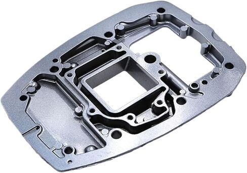 لوحة مشعب دليل العادم لمحرك ياماها 9.9HP 15HP ثنائي الأشواط، يستبدل رقم جزء OEM 6B4-41137، 6B4-41137-00-CA in Kuwait