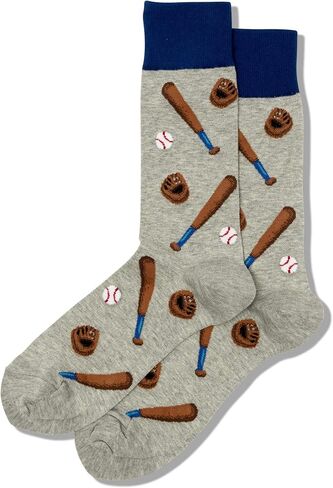 HotSox Men's Autumn Leaves Socks 1 Pair, Navy, Men's 10-13 Shoe in Kuwait