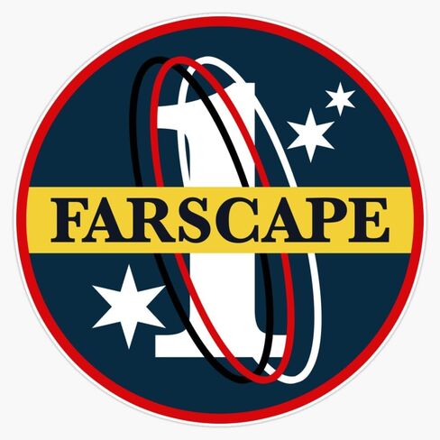 MAGNET Farscape 1 - Inspired By Farscape Magnetic Vinyl Sticker Decal Magnet 5" in Saudi Arabia