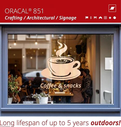 ORACAL 851 Cast Intense Silver Metallic Sparkle Craft Film لاصق ممتاز من الفينيل للملصقات واللافتات وسجلات القصاصات والمشروعات اليدوية 30.48 سم × 60.96 سم in Saudi Arabia