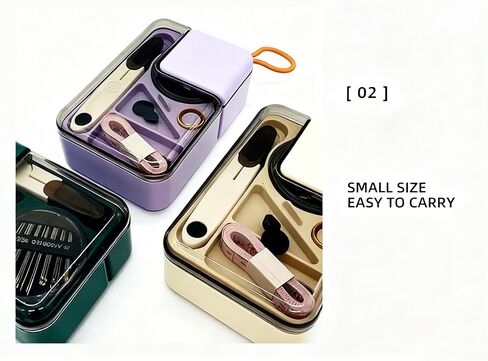 Magnetic Sewing Tool Storage Box，Portable Travel Home Small Storage Box with Needle, Thread, Threader, Scissors,Tape Measure in Saudi Arabia