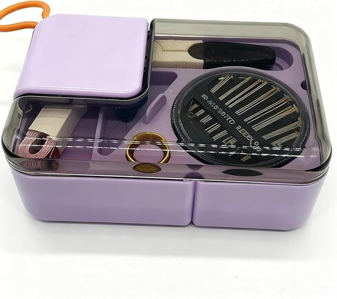 Magnetic Sewing Tool Storage Box，Portable Travel Home Small Storage Box with Needle, Thread, Threader, Scissors,Tape Measure in Saudi Arabia