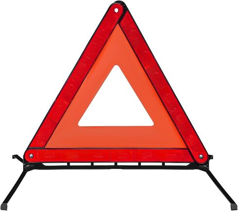 قطعتان من مثلث التحذير العاكس، مثلث إطار تحذير للطوارئ قابل للطي مع حقيبة تخزين، عاكس أمان لعلامات الخطر على الطريق للتعطل التلقائي، وإكسسوارات السيارة in Kuwait