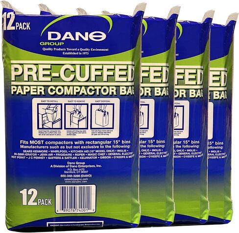 Dano Pre-Cuffed Compactor Bags in Kuwait