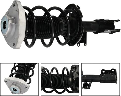 A1563231700 Pair Front Shock Struts Assembly Compatible with W156 C117 W176 GLA250 CLA250 2014-2019 A1173231500 in Saudi Arabia