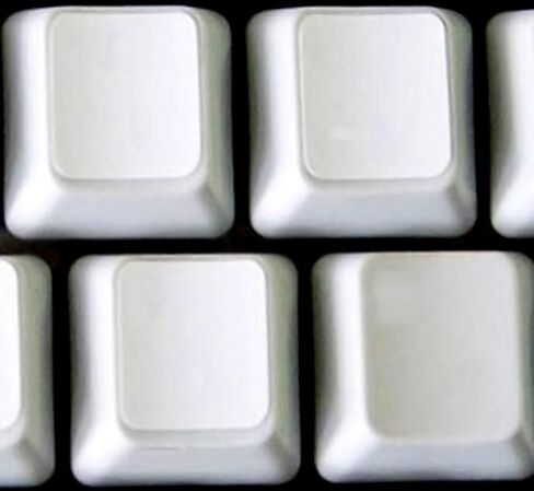 Blank White Keyboard Stickers Self-Adheisive in Saudi Arabia