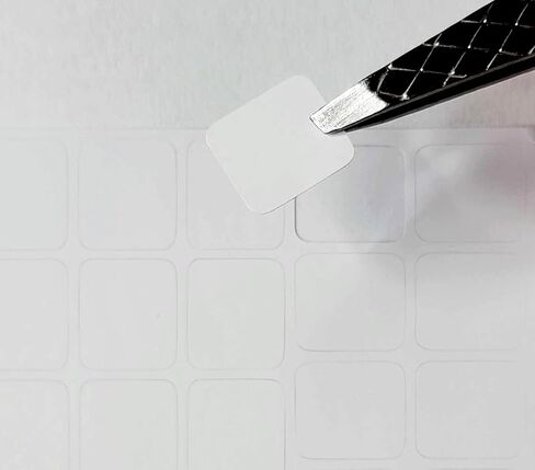 Blank White Keyboard Stickers Self-Adheisive in Saudi Arabia