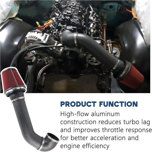 LS Cold Air Intake Kit Compatible with LSX LS1 LS2 4.8L 5.3L 5.7L 6.0L LS Swap Cold Air Intake System in Saudi Arabia