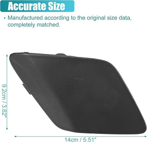 uxcell Car Front Right Bumper Tow Hook Cover Towing Eye Cap for Toyota Prius 2016-2019 No.5212747907 in Saudi Arabia