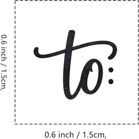 to Rubber Stamp, 3/5 Inch Small Mini Stamp for Scrapbooking Card Making Planner in Saudi Arabia