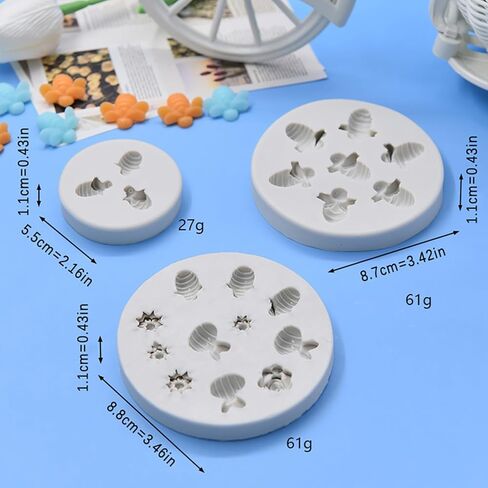 8-Cavity 3D Duck Silicone Mold Small Animal Duck Gummy Chocolate Candy Fondant Mold for Baking, Epoxy Resin, Polymer Clay Craft (White) in Saudi Arabia