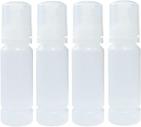 Inkpro 4x70ml Universal لزجاجات Ecotank الفارغة T502 T512 زجاجات الحبر الفارغة لطابعات 2750 2850 4760 3750 ET-4750 ET-3850 4850 ET-15000 ET8550 in Kuwait