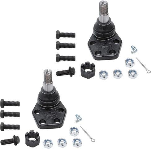 محور ديترويت - 2 مفاصل كروية أمامية سفلية لـ 2WD 2000-2002 دودج رام 2500 3500، 2001 استبدال مفاصل الكرة السفلية in Kuwait
