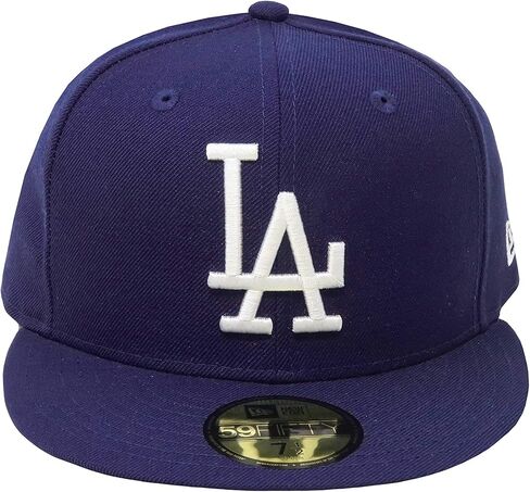 New Era Men's Fitted hat Los Angeles Dodgers Gray/White Cap 11591145 (7 in Saudi Arabia