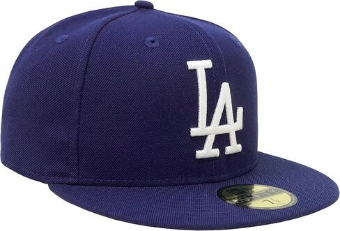 New Era Men's Fitted hat Los Angeles Dodgers Gray/White Cap 11591145 (7 in Saudi Arabia