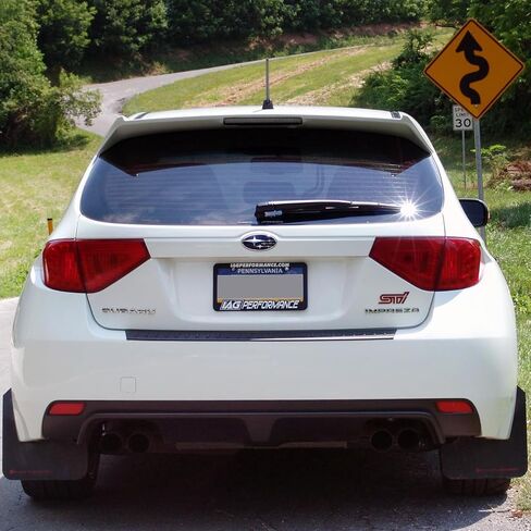 IAG RockBlocker مجموعة أفلام الإضاءة الخلفية الحمراء لسوبارو WRX & STI Hatchback 08-14 in Kuwait