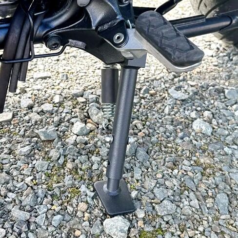 Xitomer 0-3'' Motorcycle Adjustable Side stand fit for Africa Twin CRF1100L 2020-2025 Foot Side Support Kickstand Accessories in Saudi Arabia