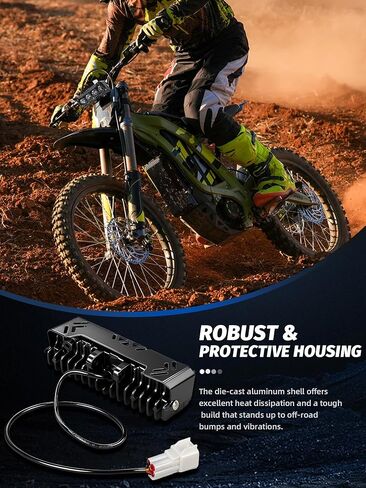 شريط إضاءة LED أمامي لـ Surron Eride Pro SS 2.0 3.0 E Ride Pro SR S، مصباح أمامي مع مفتاح تشغيل/إيقاف + دعامة تثبيت لـ Sur Ron LBX Light Bee X/S دراجة ترابية كهربائية EBike in Kuwait